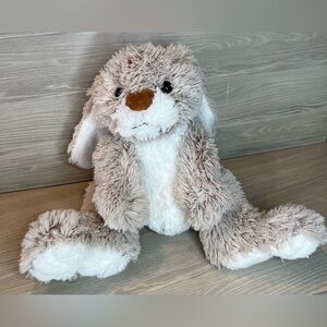 Melissa & Doug Burrow Bunny Big Feet Floppy Ears Tan Cream EASTER